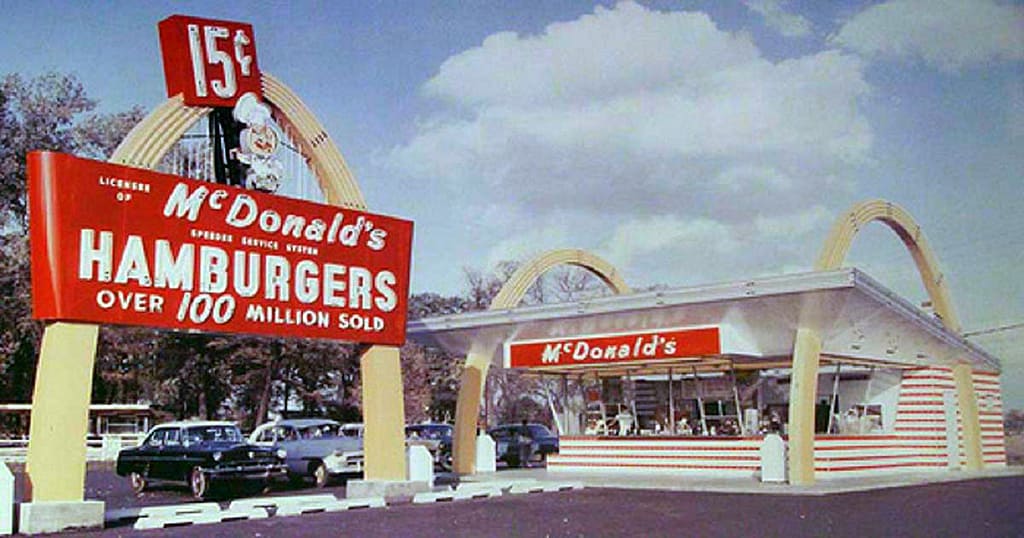 This is an old McDonald's. Source: Flickr