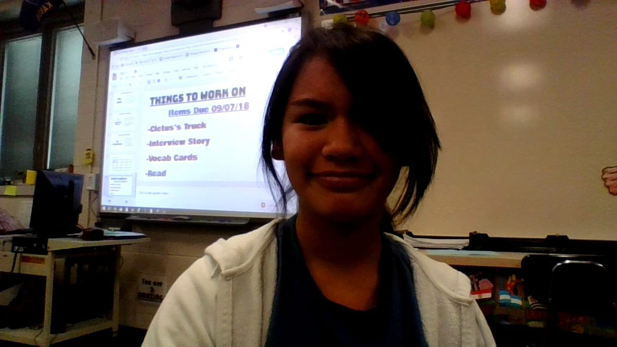 Jasmine Grundleger: 7th Grader at Emporia Middle School