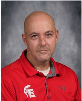 Mr Jones (he is not smiling)