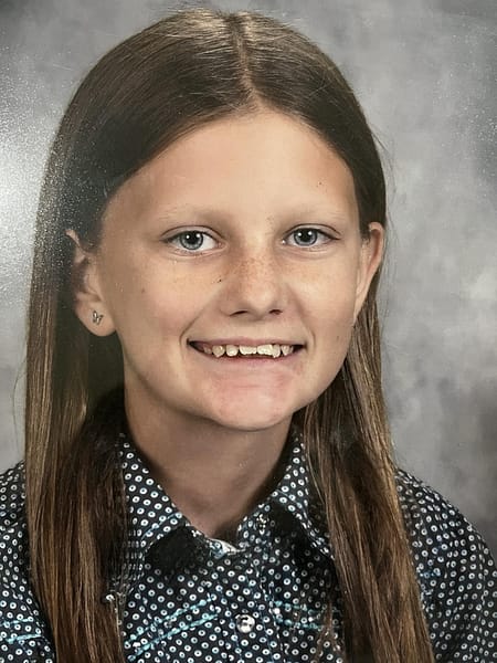 This is a picture of Raelyn being herself