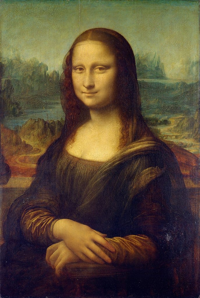 This is the portrait of the Mona Lisa (Wikipedia).