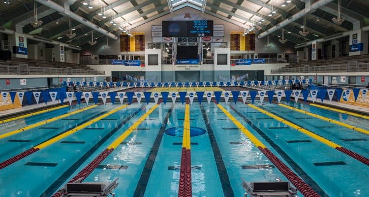 An example of a competition swimming pool!